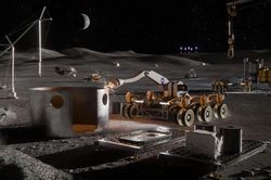 NASA x&acirc;y căn cứ Mặt Trăng, robot đ&agrave;o xới sẵn s&agrave;ng v&agrave;o năm 2028