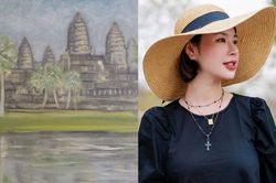 Họa sĩ Đặng Thanh Huyền mang vẻ đẹp dòng Mekong vào hội họa