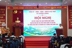 Xã Chương Dương đẩy mạnh thực hiện các nhiệm vụ trọng tâm 6 tháng cuối năm