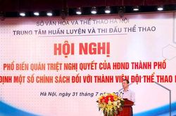 Chính sách mới tạo động lực để thể thao Hà Nội bứt phá