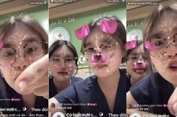 2 sinh vi&ecirc;n y khoa livestream phản cảm tại bệnh viện bị đ&igrave;nh chỉ 1 năm học