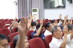 Phường Ph&uacute; Diễn kiện to&agrave;n Ủy ban MTTQ Việt Nam phường kh&oacute;a I