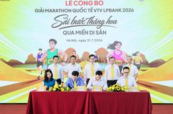 Giải Marathon Quốc tế VTV LPBank 2026 trở lại với cung đường di sản Vân Long