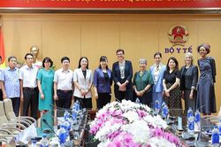 Bộ Y tế và WHO thúc đẩy hợp tác về chăm sóc sức khỏe ban đầu, phòng bệnh và hoàn thiện chính sách y tế