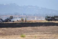 Tiêm kích tàng hình F-35B của Thủy quân lục chiến Mỹ bị rơi, bốc cháy tại căn cứ