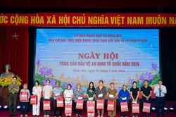 Nhiều việc làm ý nghĩa tại Ngày hội bảo vệ an ninh Tổ quốc xã Hoài Đức