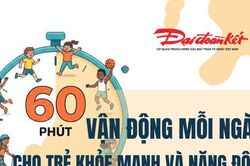 Hướng dẫn vận động ở trẻ nhỏ