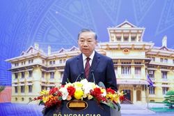 Tổng B&iacute; thư, Chủ tịch nước n&ecirc;u 6 trọng t&acirc;m của c&ocirc;ng t&aacute;c đối ngoại