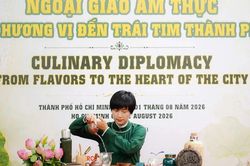 'Ngoại giao ẩm thực - Từ hương vị đến trái tim thành phố'