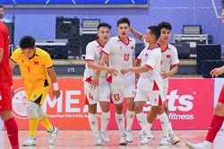 Đội tuyển futsal Việt Nam cầm hòa Nga trong trận ra quân