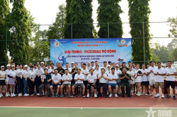 Sôi nổi giải quần vợt - pickleball Bệnh viện Quân y 4 (Quân đoàn 34)