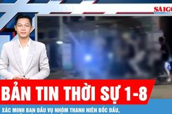 Bản tin thời sự 1-8: Xác minh ban đầu vụ nhóm thanh niên bốc đầu, nẹt pô ở phố đi bộ Nguyễn Huệ