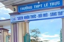 Hủy kết quả thi tốt nghiệp của 5 th&iacute; sinh tại Trường THPT L&ecirc; Trực, Quảng Trị