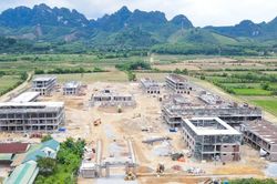 Nghệ An dồn toàn lực hoàn thiện trường học liên cấp vùng biên