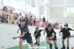 Sôi động đường đua Patin đầu tiên dành cho thiếu nhi Nghệ An