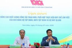 [VIDEO] Đảng ủy Bộ máy QL&ĐH Petrovietnam: Nâng cao chất lượng tham mưu, quyết tâm hoàn thành xuất sắc nhiệm vụ năm 2026