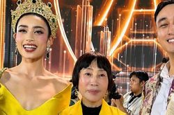 Mẹ ruột tiết lộ về hoa hậu Emoura Phạm và bất ngờ về chiếc váy đăng quang
