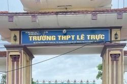 Quảng Trị hủy kết quả thi của 5 thí sinh, trong đó có con trai hiệu trưởng