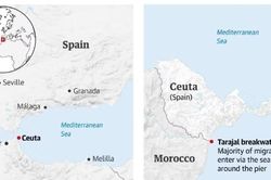 Vì sao Ceuta trở thành 'điểm nóng' giữa khủng hoảng nhập cư ở Tây Ban Nha?