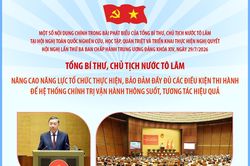 Tổng Bí thư, Chủ tịch nước Tô Lâm: Nâng cao năng lực tổ chức thực hiện
