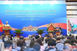 Hội nghị Ngoại giao 33: Đối ngoại góp phần kiến tạo kỷ nguyên phát triển mới