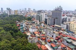 Cận cảnh khu dân cư giáp công viên Thống Nhất có thể di dời theo quy hoạch phân khu H1-4