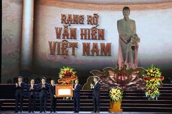 Lễ Kỷ niệm cấp quốc gia 300 năm ngày sinh Danh nhân văn hóa Lê Quý Đôn
