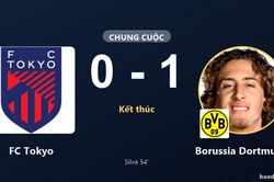 Borussia Dortmund thắng FC Tokyo, khép lại trận giao hữu tại Grenada