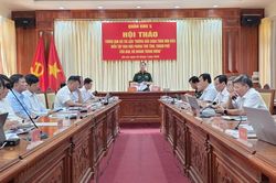 Hội thảo hướng dẫn soạn thảo văn kiện diễn tập khu vực phòng thủ