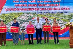 Xã Ia Dreh và Ia Rsai phát động 'Chiến dịch Quang Trung' xây dựng nhà ở cho 170 hộ dân vùng thiên tai