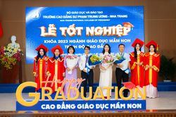Trường Cao đẳng Sư phạm Trung ương - Nha Trang trao bằng tốt nghiệp cho 272 sinh viên