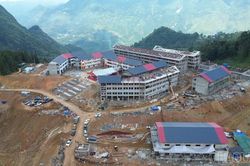 Lào Cai: Binh đoàn 12 phát động thi đua cao điểm, tăng tốc hoàn thành 2 trường nội trú biên giới