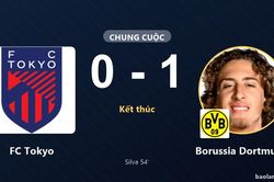 Borussia Dortmund hạ FC Tokyo, Silva định đoạt trận giao hữu tại Grenada
