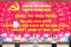 Đảng bộ xã Hàm Thuận tạo nền tảng cho phát triển bền vững