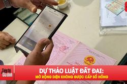 Đề xuất thêm nhiều trường hợp không được cấp sổ hồng