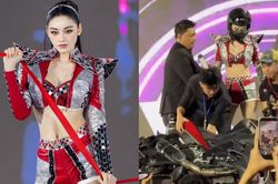 Hoa hậu Yến Nhi nói gì về sự cố ngã xe tại chung kết Miss Grand Vietnam 2026?