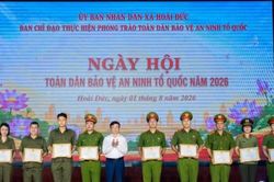 Xã Hoài Đức: Củng cố sức mạnh 'thế trận lòng dân' từ cơ sở
