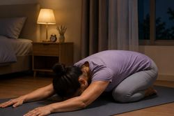 5 tư thế yoga cho người mất ngủ, ngủ kém