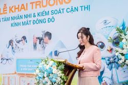 Bệnh viện Đông Đô đưa Trung tâm chuyên sâu về nhãn nhi và kiểm soát cận thị tiêu chuẩn quốc tế vào hoạt động