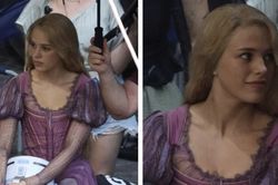'Công Chúa Tóc Mây' bản live-action gây sốt chỉ với ảnh hậu trường vì quá xinh