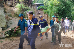 Tìm thấy thi thể nạn nhân còn lại trong vụ 3 người bị mưa lũ cuốn trôi ở Sơn La