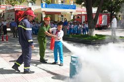N&acirc;ng cao nhận thức, c&aacute;c kỹ năng ph&ograve;ng ch&aacute;y, chữa ch&aacute;y v&agrave; cứu nạn, cứu hộ