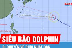 Siêu bão Dolphin giảm cấp, di chuyển về phía Nhật Bản