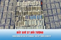Podcast bản tin thời sự 2-8: Bắt giữ 37 đối tượng trong đường dây ma túy Etomidate 'đội lốt' thuốc lá điện tử