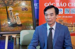 Giám đốc Sở Ngoại vụ tỉnh Phú Thọ Nguyễn Đắc Thủy trả lời phỏng vấn Báo TG&VN tại Hội nghị Ngoại vụ 22