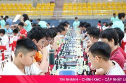 662 vận động viên tranh tài Giải Vô địch cờ vua Thành Sen - Hà Tĩnh mở rộng