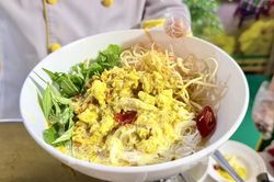 Mê mẩn hương vị bún kèn Hà Tiên ở An Giang