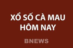 Kết quả xổ số Cà Mau hôm nay ngày 3/8/2026. SXCM ngày 3/8. XSCM 3/8