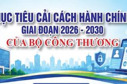Infographic | Mục tiêu cải cách hành chính giai đoạn 2026-2030 của Bộ Công Thương