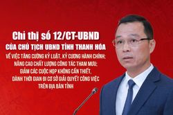 Chỉ thị của Chủ tịch UBND tỉnh về tăng cường kỷ luật, kỷ cương hành chính, nâng cao chất lượng tham mưu; giảm các cuộc họp không cần thiết, dành thời gian đi cơ sở giải quyết công việc trên địa bàn tỉnh